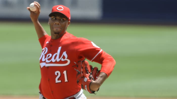 Reds rookie starter Hunter Greene struggled through the early going of this season, but increased reliance on his slider has helped him right the ship.
